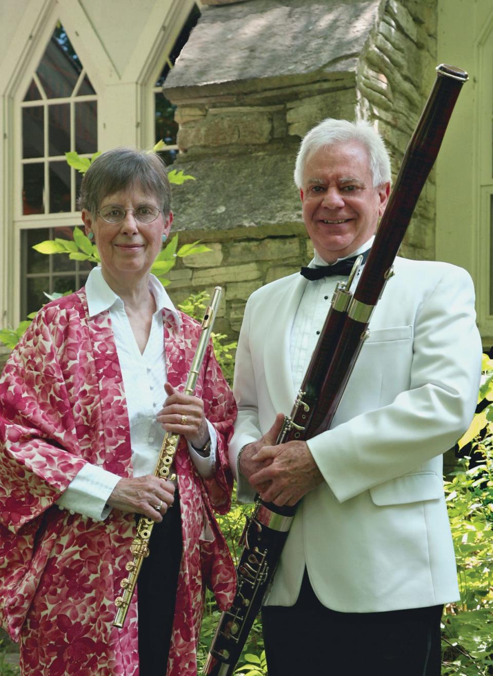 Jean Berkenstock, left, co-founded Door County chamber music festival Midsummer's Music with her husband, Jim, in 1991 and was a renowned flute player with Midsummer's and several Chicago orchestras. Jean Berkenstock died Oct. 3 at age 89 and a memorial service is set for Dec. 1 in Sister Bay.