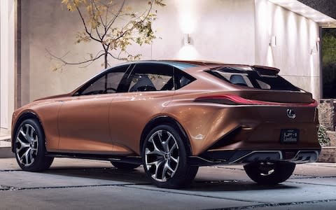 Lexus LF-1 Limitless luxury SUV concept - unveiled Detroit auto show Jan 2018