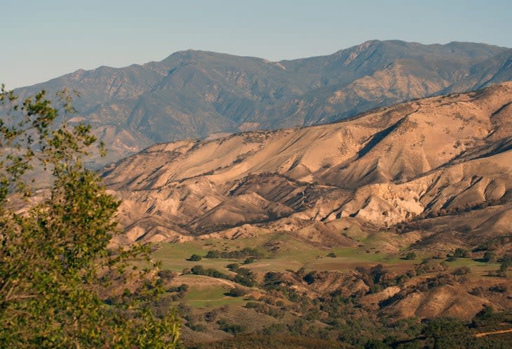 <span class="article__caption">Close view of Santa Ynez Range, Santa Barbara County, California.</span> (Photo: Getty Images)