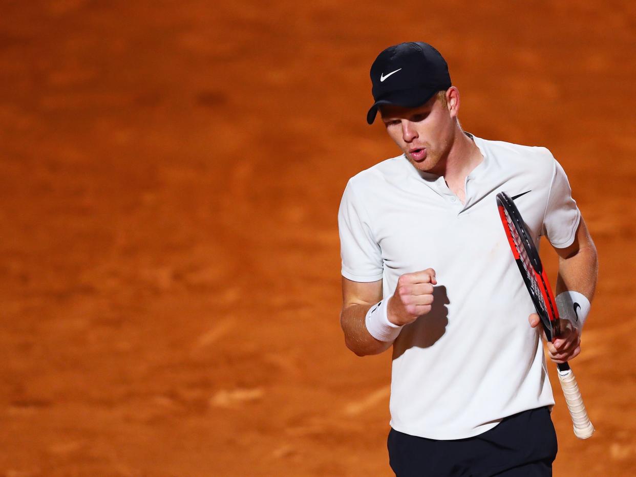 This is the first Grand Slam event at which Edmund has been seeded, though he insists he is not feeling any different going into it: Getty