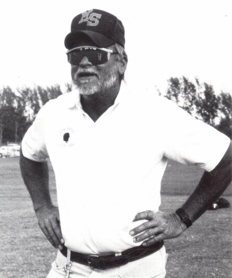 Former Miami Springs football coach Carl “Buddy” Goins died recently at age 86. Goins coached the Golden Hawks for 26 seasons and sent over 400 players to college through football scholarships during his tenure.