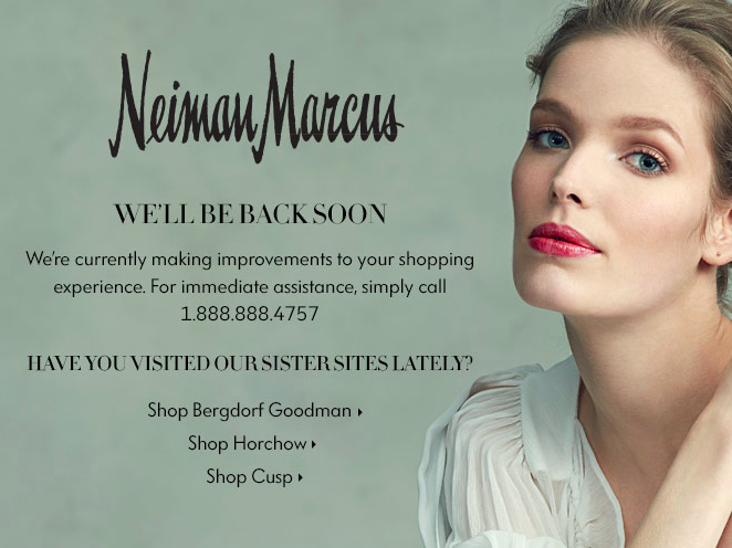 Neiman Marcus down