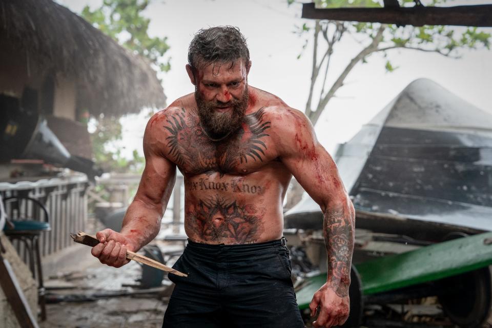 UFC fighter Conor McGregor makes his film debut in "Road House," a remake of the 1989 movie starring Patrick Swayze.