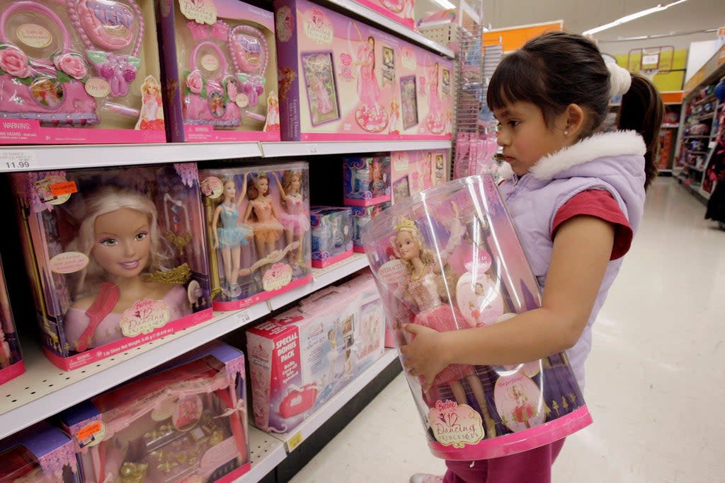 File: Many activists oppose colour-coded marketing methods for toys, saying they reinforce gender stereotypes   (AP)