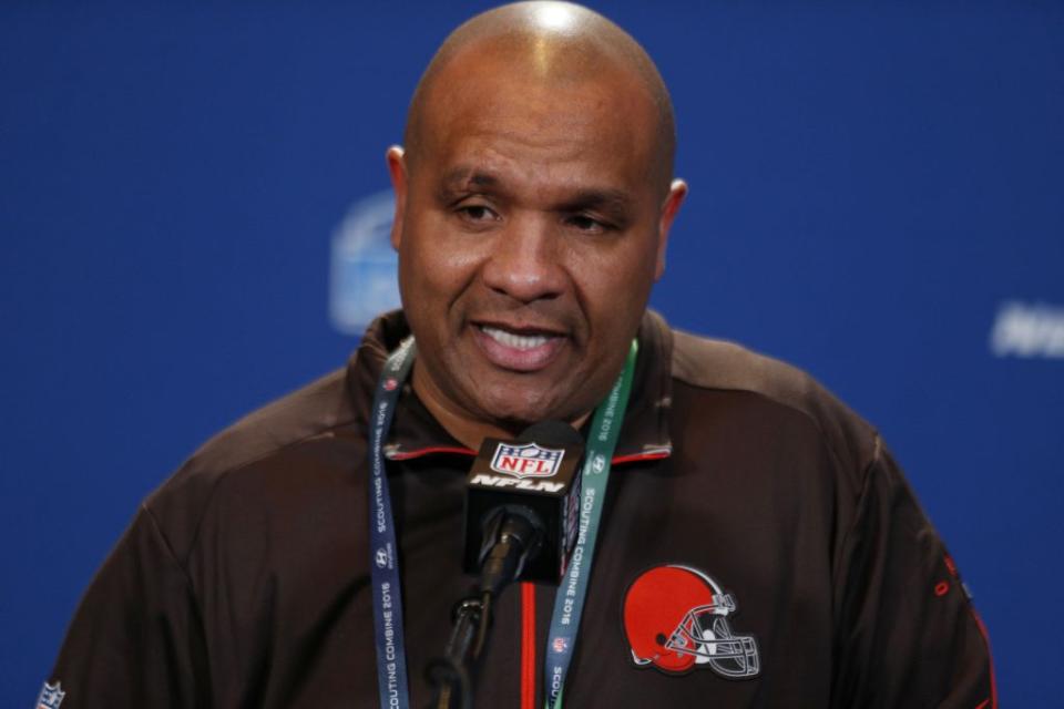 Browns Head Coach Hue Jackson leads the change in Cleveland