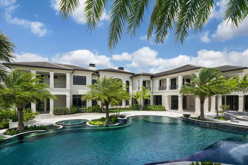 This $23.5 Million Florida Home Includes a Bowling Alley, Movie Theater, and Championship Tennis Court