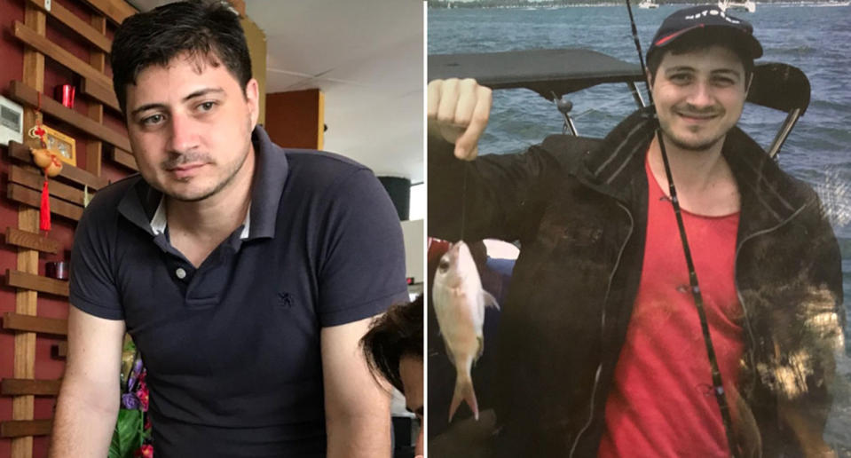 Sydney man Gilbert Sahyoun, 38, has been left quadriplegic after diving into shallow water at Pamlico Sound, North Carolina during a family reunion. Source: Supplied/Christine Sahyoun