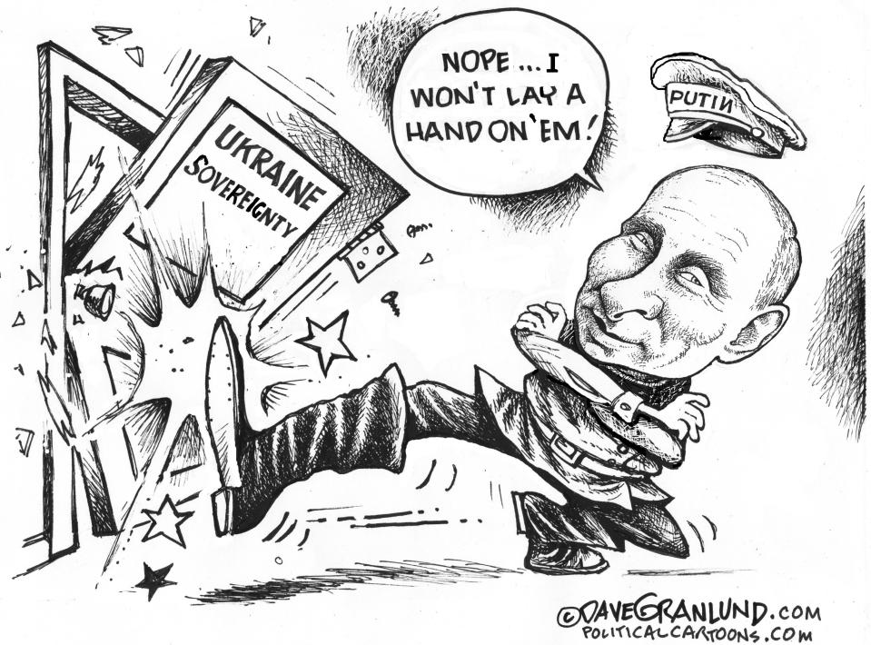 Dave Granlund cartoon Putin Ukraine