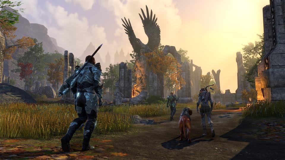 The Elder Scrolls Online: Gold Road ruins