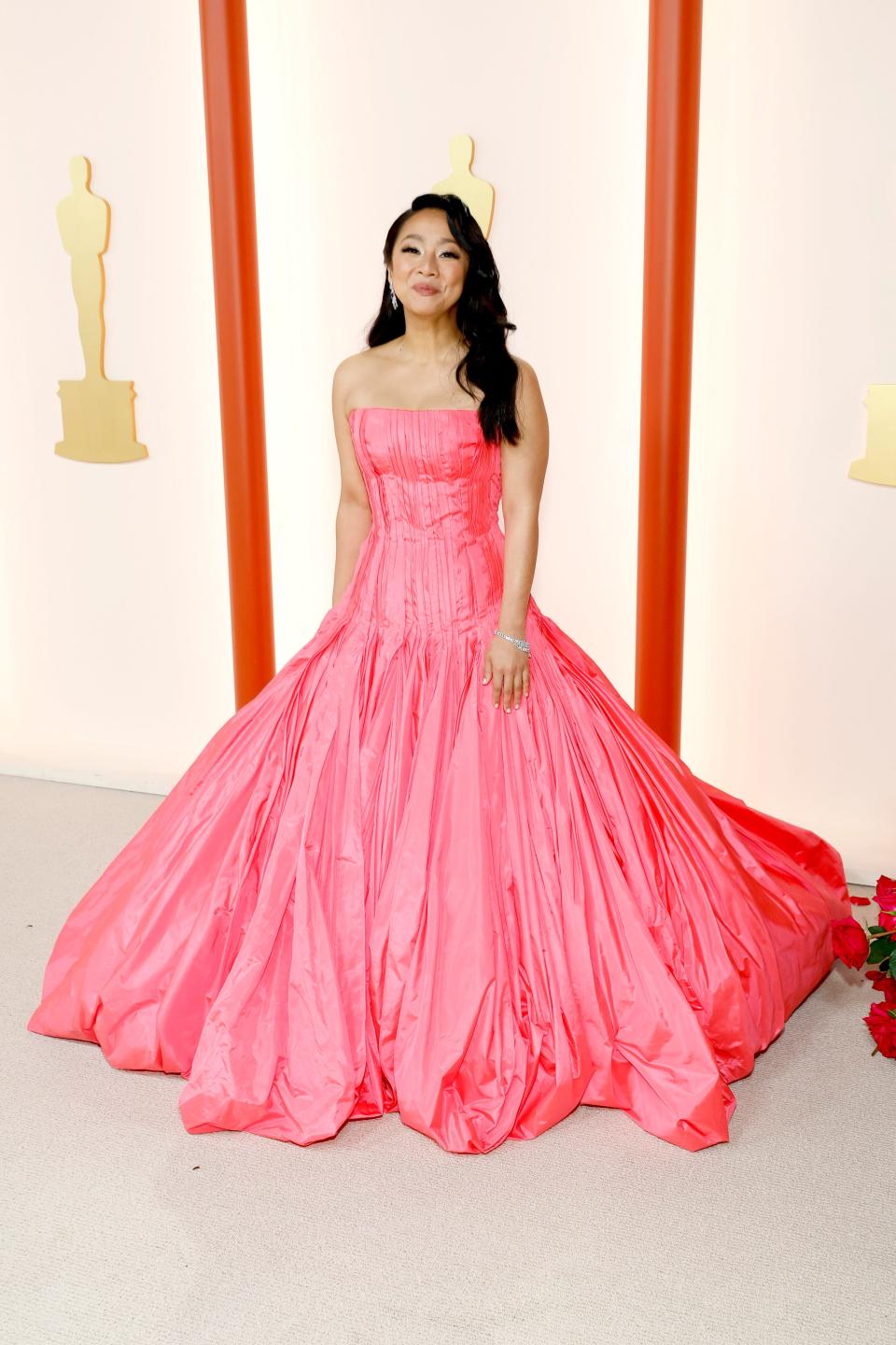 Stephanie Hsu attends the 2023 Academy Awards.