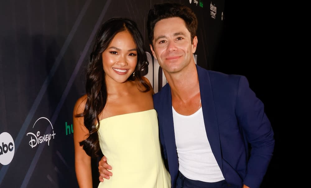 DANCING WITH THE STARS - ABC's “Dancing with the Stars” Post-Cast Reveal Press Line was held at New York’s  Marriott Marquis on Wednesday, September 4, 2024. 
(ABC/Jose Alvarado, Jr.) 
JENN TRAN, SASHA FARBER