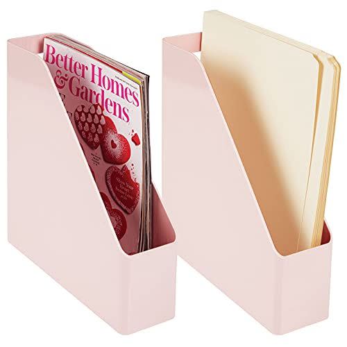 13) Plastic Sturdy File Folders (Set of Two)