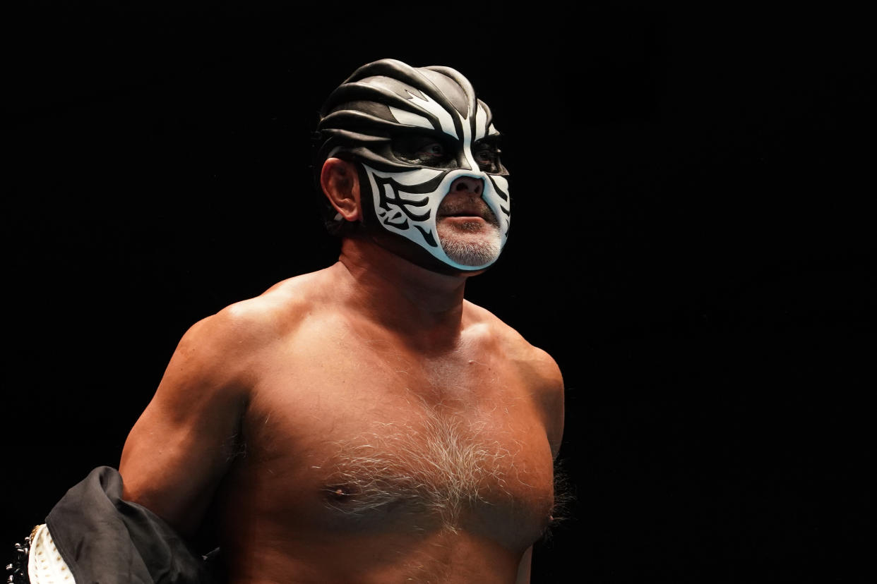 The Great Muta tuvo 39 años de carrera en la lucha libre internacional. (Etsuo Hara/Getty Images)