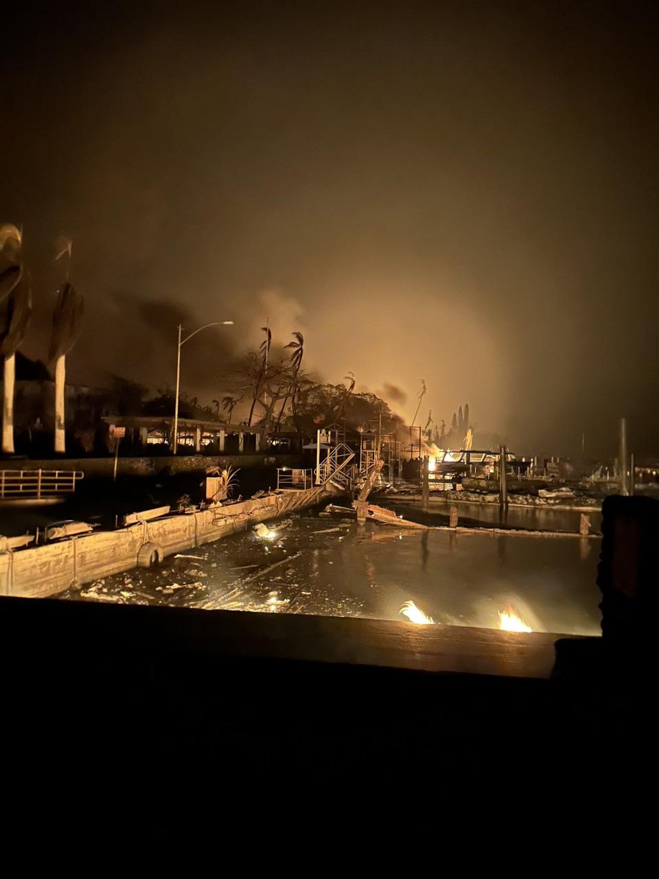 The U.S. Coast Guard have been aiding in the rescue operations on Maui.