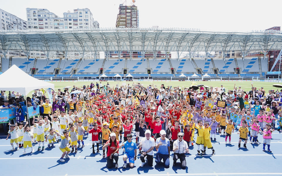 台北市幼兒錦標賽登場。（台北市體育局提供）