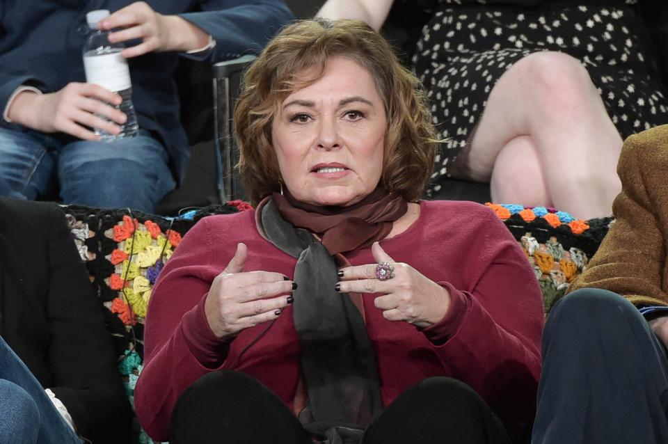 Roseanne Barr on January 8, 2018.