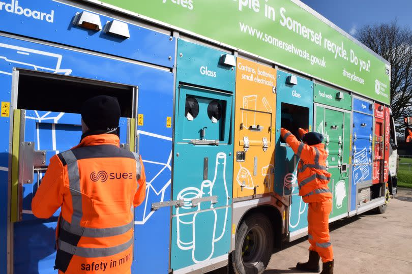 New recycling lorries are now in operation ahead of the Recycle More roll-out -Credit:Somerset Waste Partnership