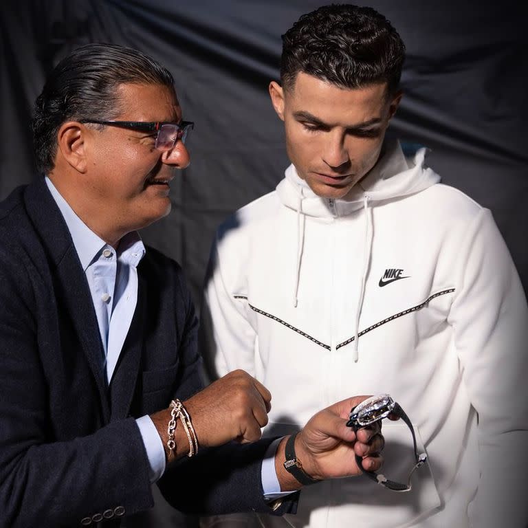 Cristiano Ronaldo diseñó junto a la marca Jacob & Co. un excéntrico reloj valuado en un millón de euros.