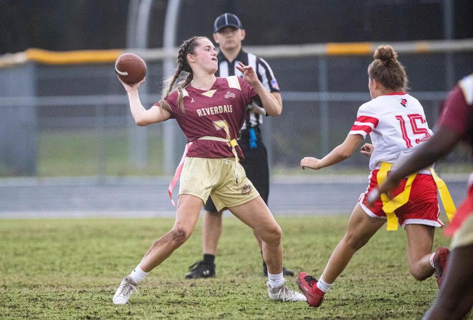 Flag football is expanding nationwide as the next emerging high school sport for girls.