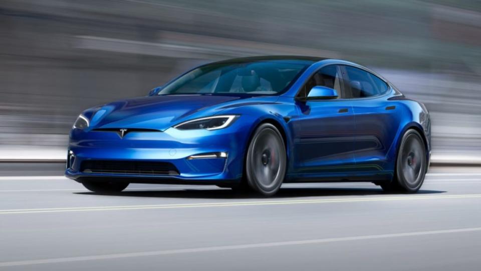 Model S Plaid本身就具備2.1秒加速破百與極速上看322km/h的強大實力。(圖片來源/ Tesla)