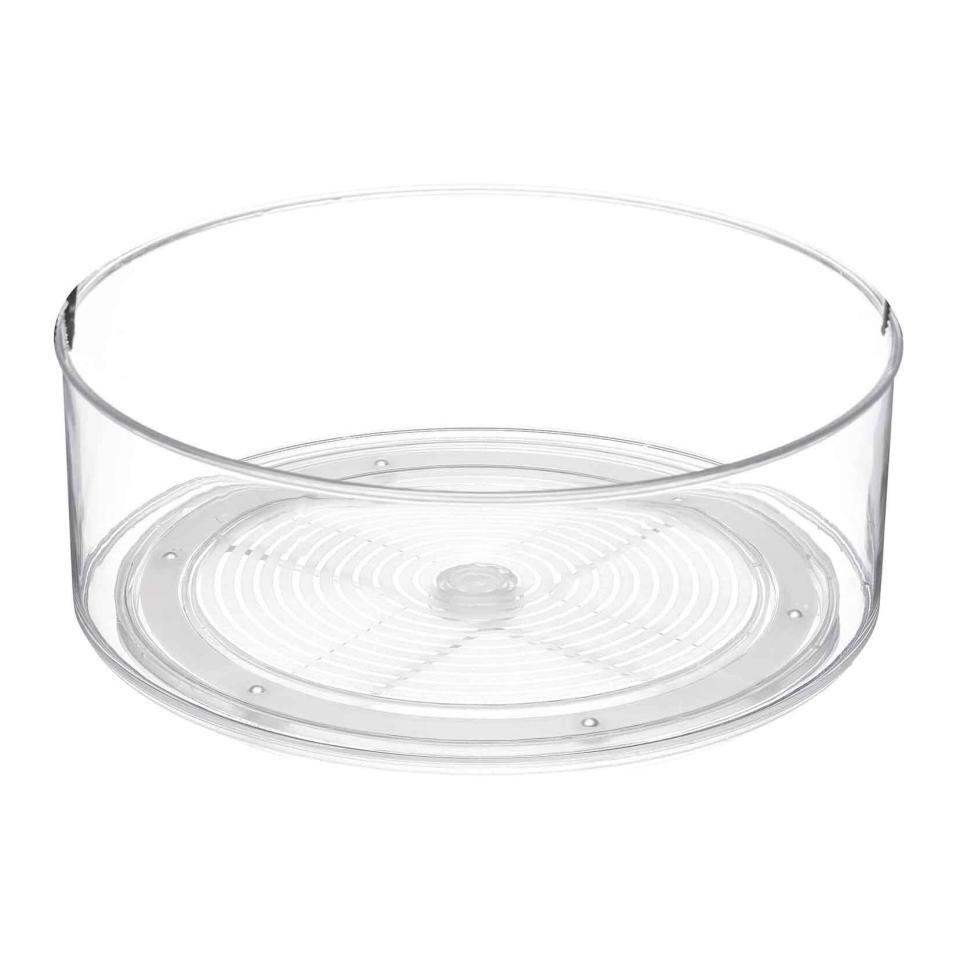 Home Intuition Round Plastic Lazy Susan Turntable