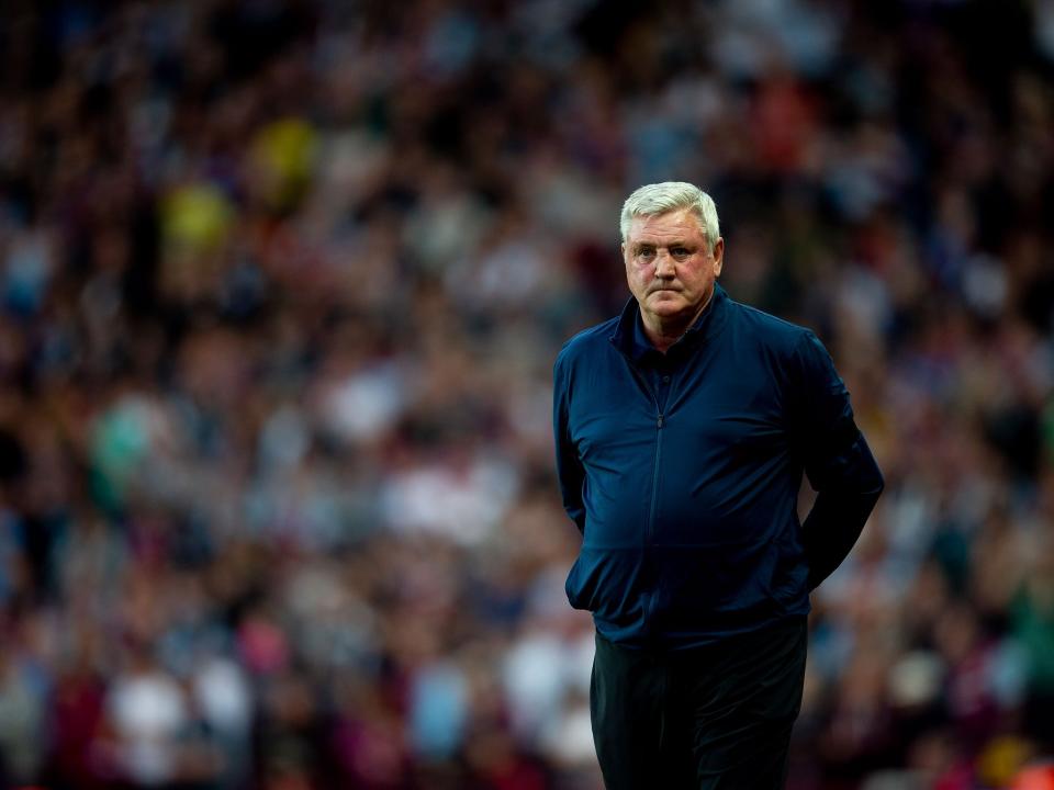 Steve Bruce has turned Aston Villa's fortunes around and brought them within touching distance of the Premier League: Getty