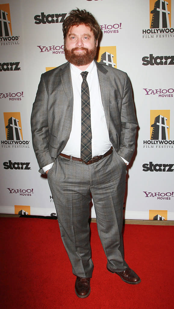 2010 Hollywood Awards Zach Galifianakis