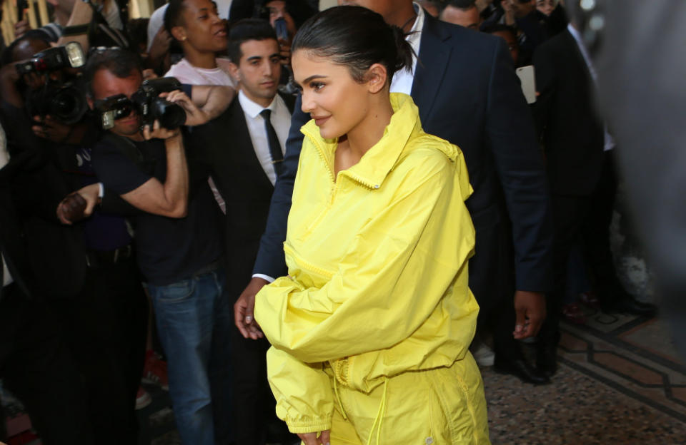 Kylie Jenner has revealed the name of her baby boy credit:Bang Showbiz