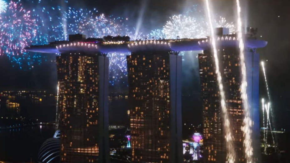 Marina Bay Sands in 'Crazy Rich Asians'