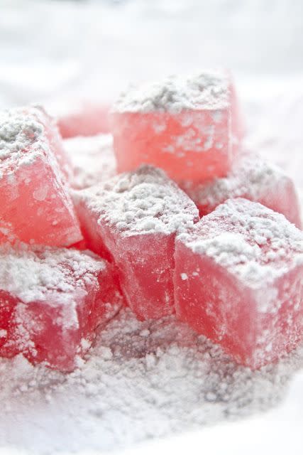 Pink Rosewater Turkish Delight