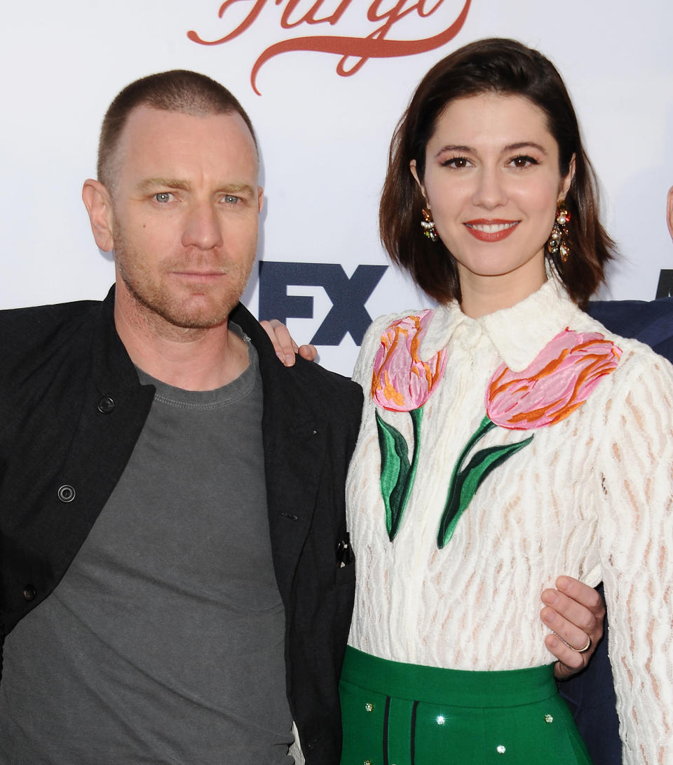 McGregor and Winstead at a "Fargo" event in May. (Photo: Jason LaVeris via Getty Images)