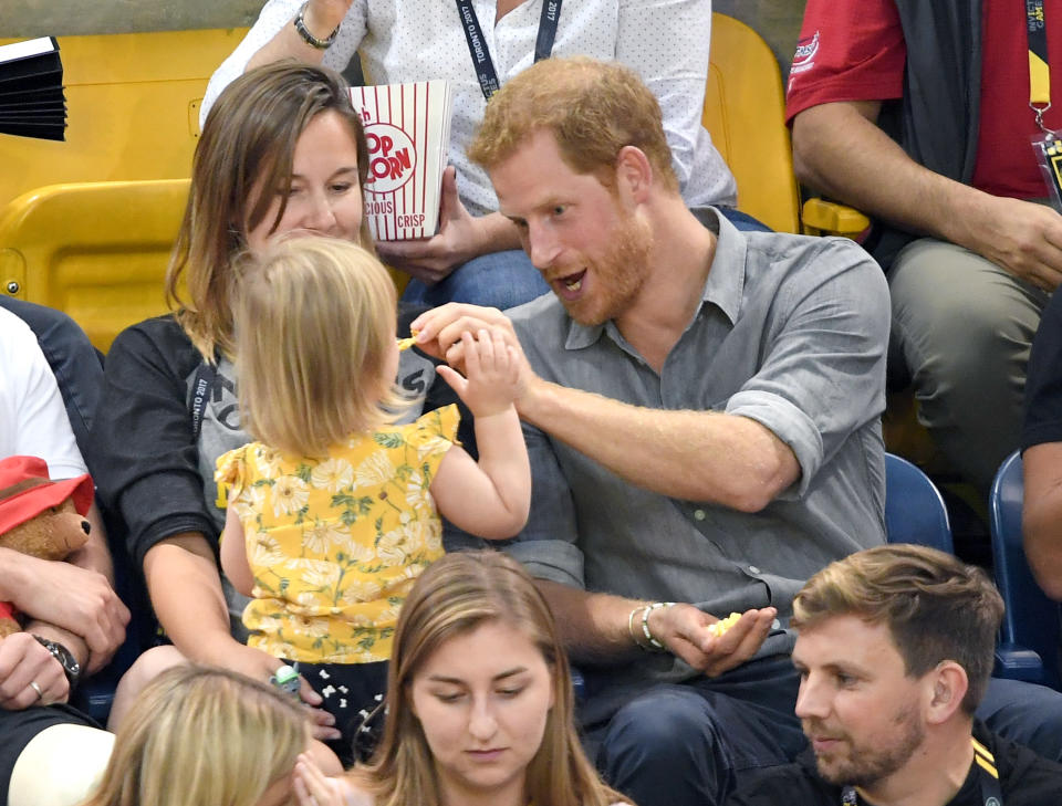 Image of Prince Harry with Emily Henson