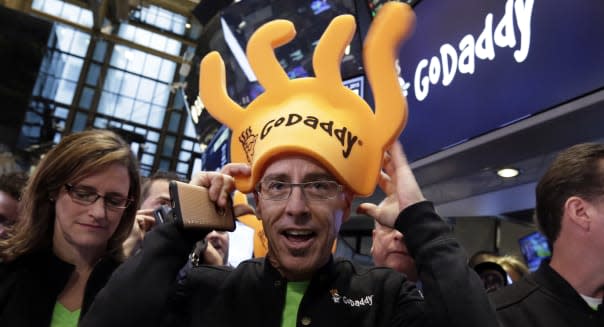 Financial Markets Wall Street GoDaddy CEO