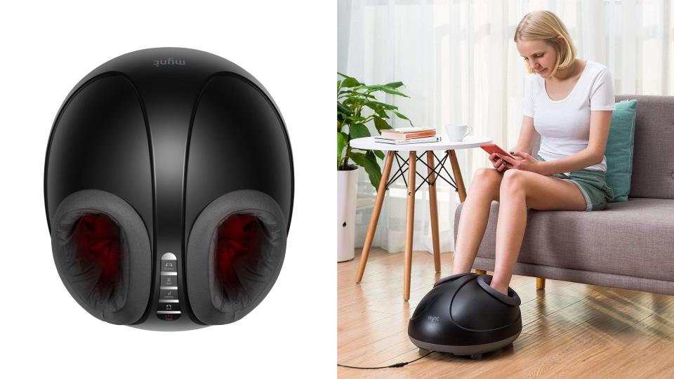This massager can relax tired feet.