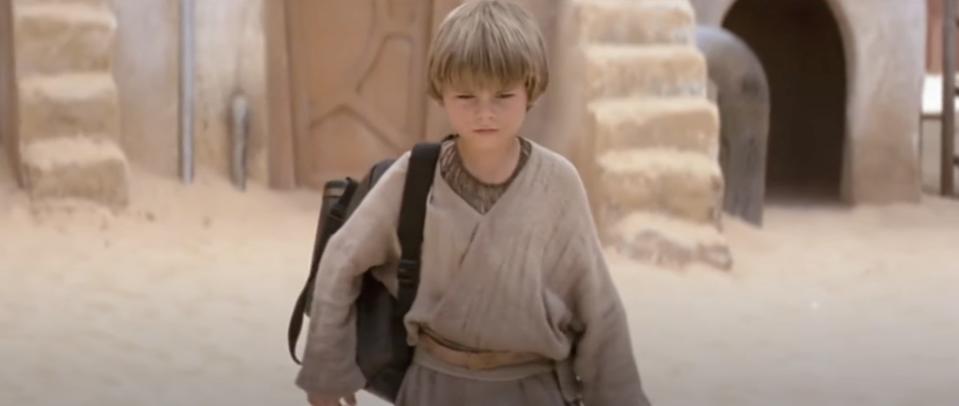 Jake Lloyd as Anakin in "Star Wars, The Phantom Menace"