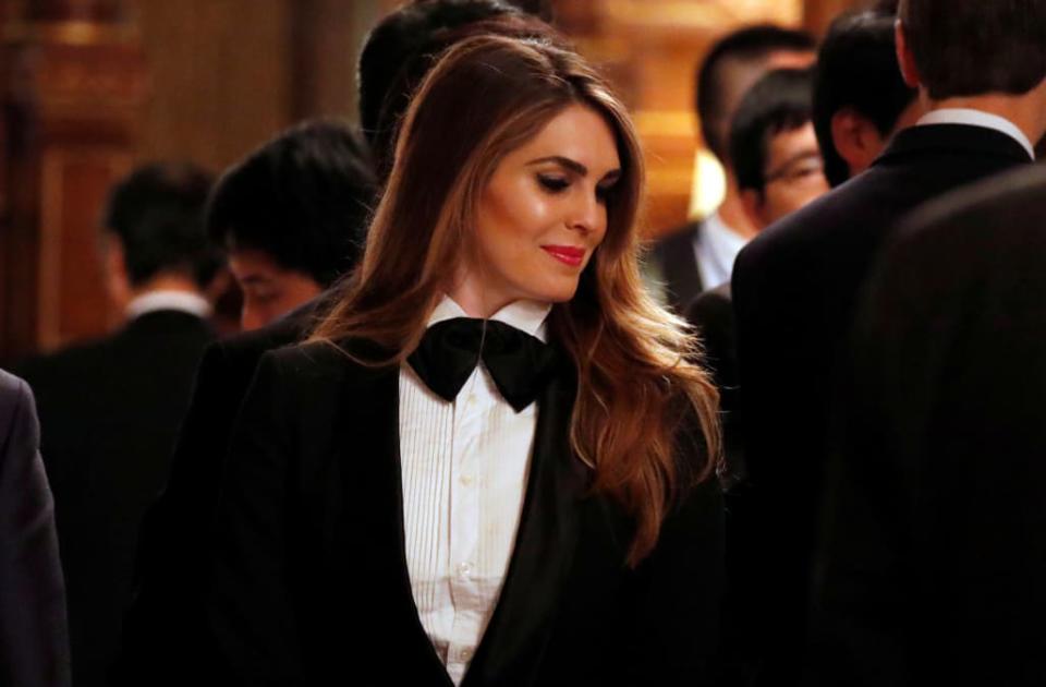 Hope Hicks in Japan