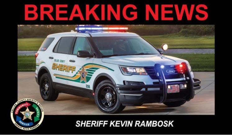 A vehicular crash on Tamiami Trail East blocked traffic in both directions, according to the Collier County Sheriff’s Office.