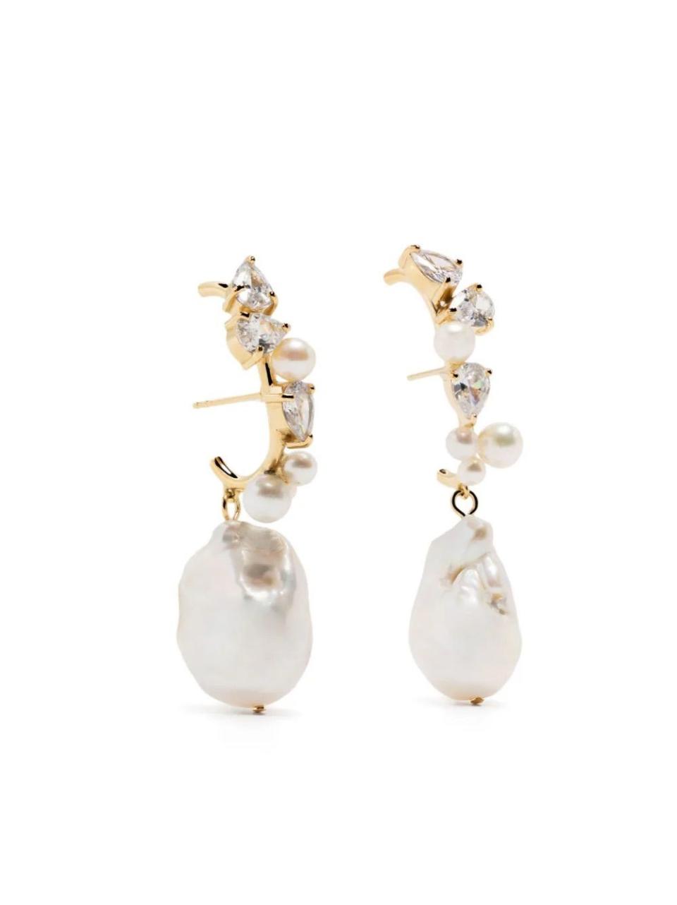 <p><a href="https://go.redirectingat.com?id=74968X1596630&url=https%3A%2F%2Fwww.farfetch.com%2Fshopping%2Fwomen%2Fcompletedworks-eze-eh-pearl-drop-earrings-item-19690362.aspx&sref=https%3A%2F%2Fwww.harpersbazaar.com%2Ffashion%2Ftrends%2Fg44723260%2Fbest-statement-earrings%2F" rel="nofollow noopener" target="_blank" data-ylk="slk:Shop Now;elm:context_link;itc:0;sec:content-canvas" class="link ">Shop Now</a></p><p>Eze-eh Pearl Drop Earrings</p><p>farfetch.com</p><p>$440.00</p>