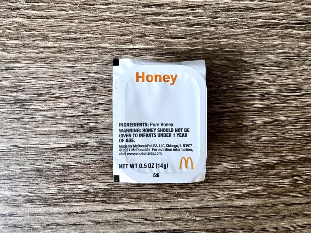 mcdonalds honey