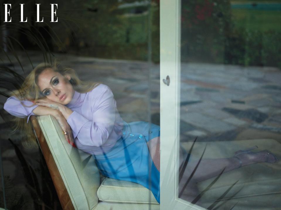 Adele Elle Magazine - The October issue of ELLE UK is on sale from 01 September