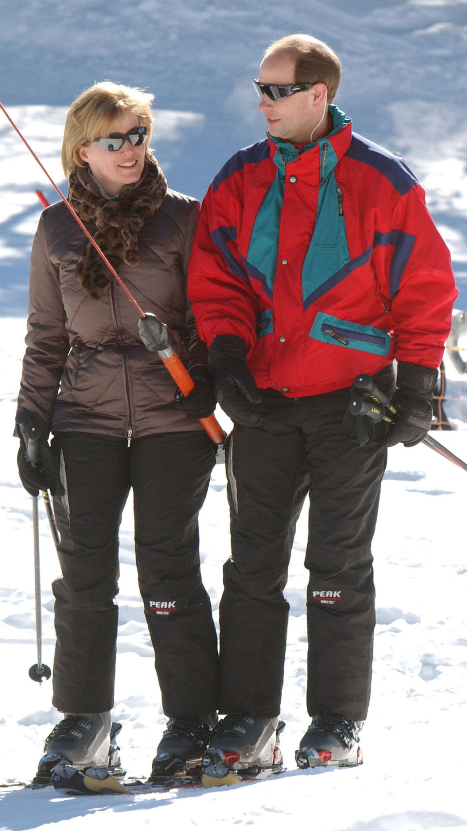 Quality time on the ski lift