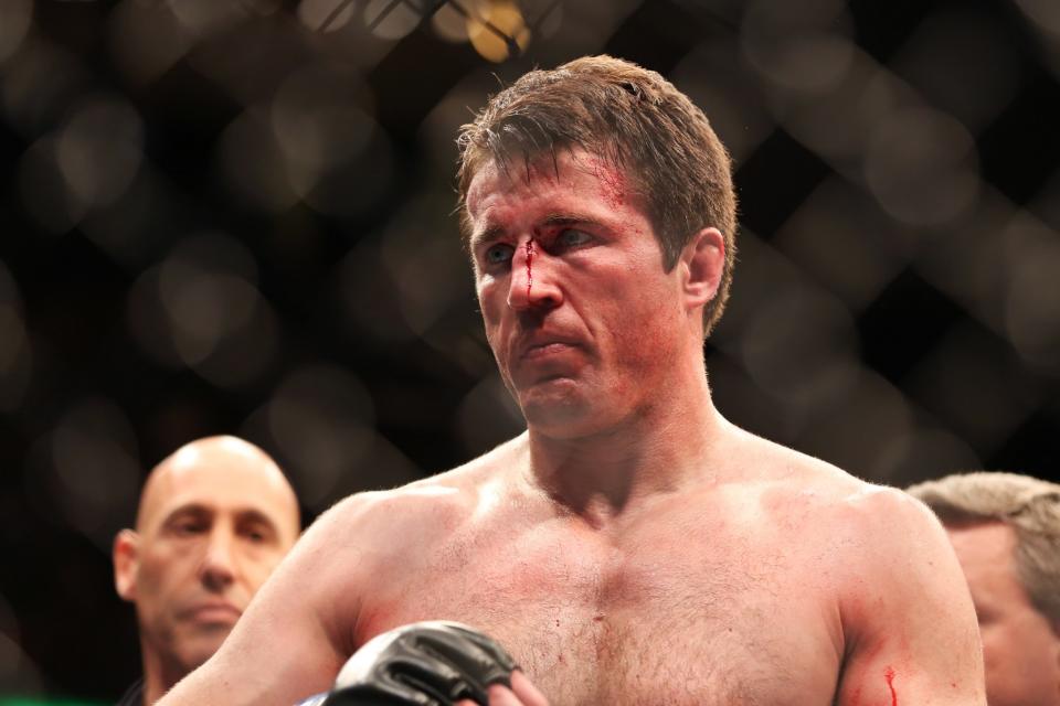 Chael Sonnen turns 40 on April 3. (AP)