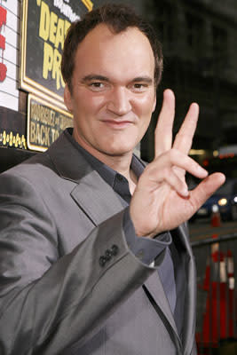 Quentin Tarantino , director, at the Los Angeles premiere of Dimension Films' Grindhouse