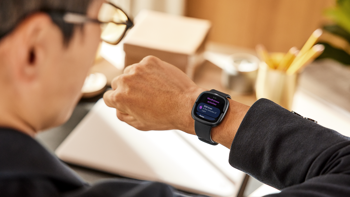 Fitbit Sense 2 — the watch designed to help you to manage stress, improve sleep, and track key heart-health indicators  (Google)