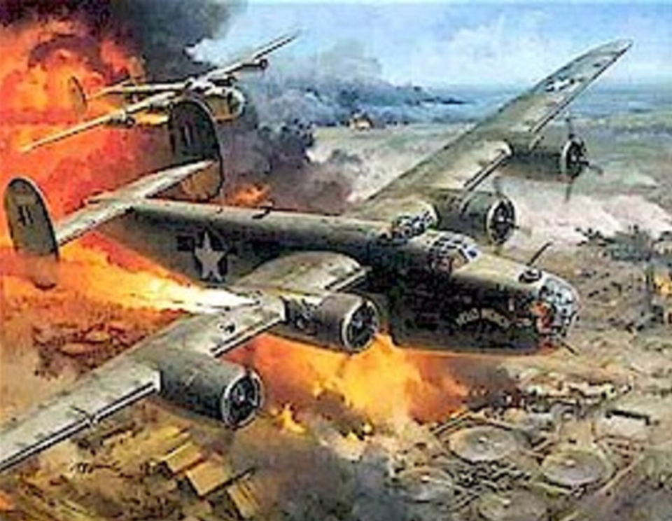 The B24 Hell's Wench crashed during a World War II bombing mission over an oil refinery in Romania on Aug. 1, 1943.