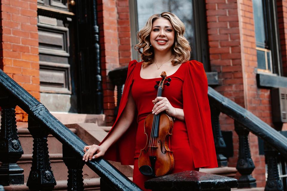 Adelya Nartadjieva is concertmaster with the Jacksonville Symphony,
