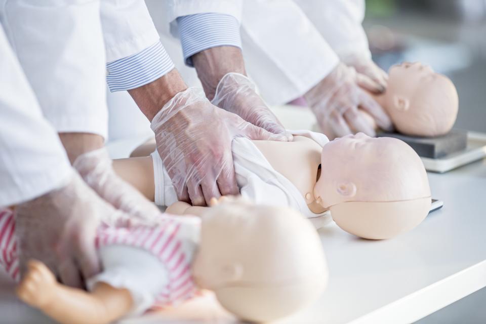 Infant CPR training courses are available online via the American Red Cross. (Photo: Getty Images stock photo)