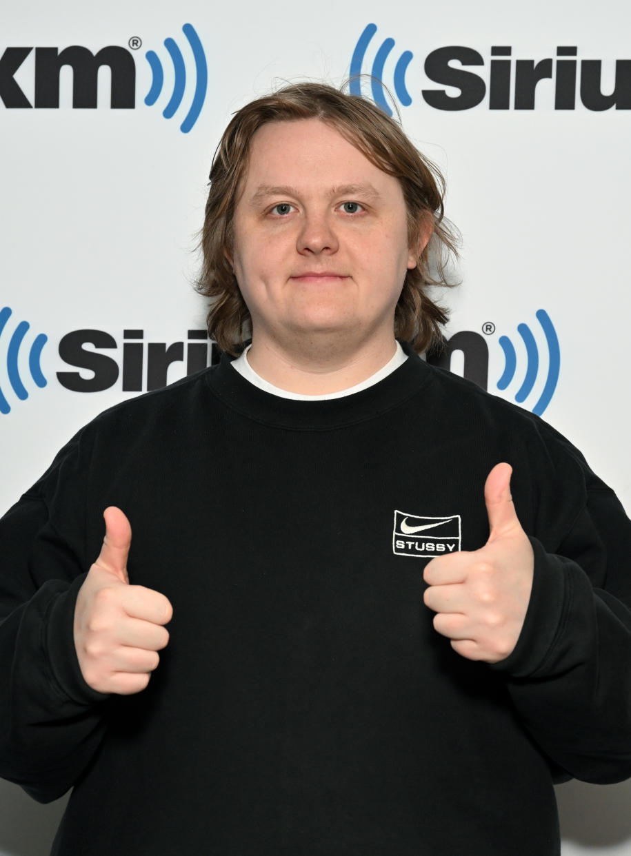 Lewis Capaldi pictured in New York, he has previously revealed he suffers from panic attacks. (Getty Images)