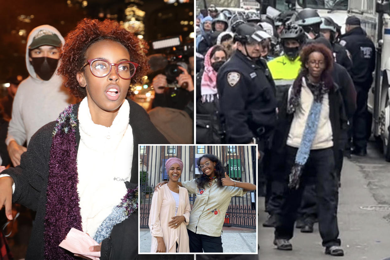 Ilhan Omar's daughter, Isra Hirsi, says she's homeless after being suspended from college over anti-Israel protests