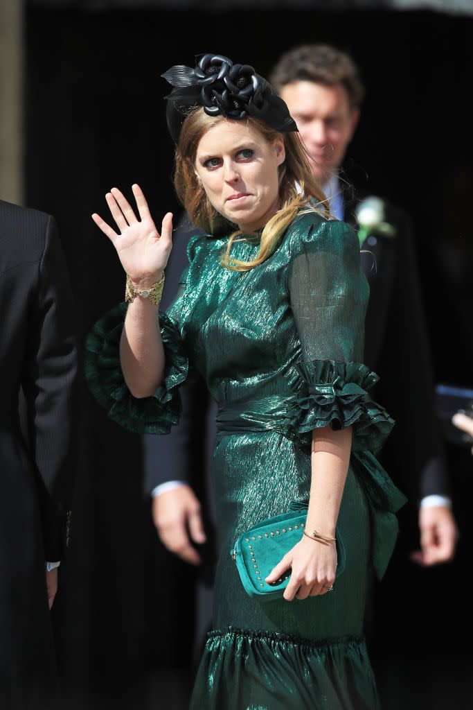 Princess Eugenie and Princess Beatrice Attend Ellie Goulding's Romantic English Wedding